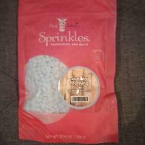 Pink Zebra Sprinkles in Pink and White